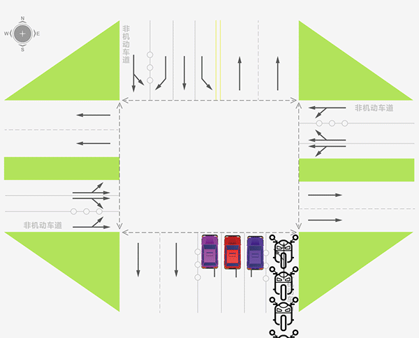 圖4 沖突點演示