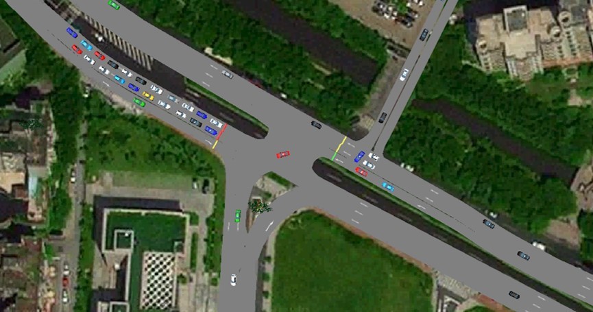 圖1 交叉口概況