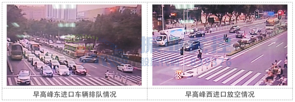 圖4 大浪路-小浪路早高峰實況