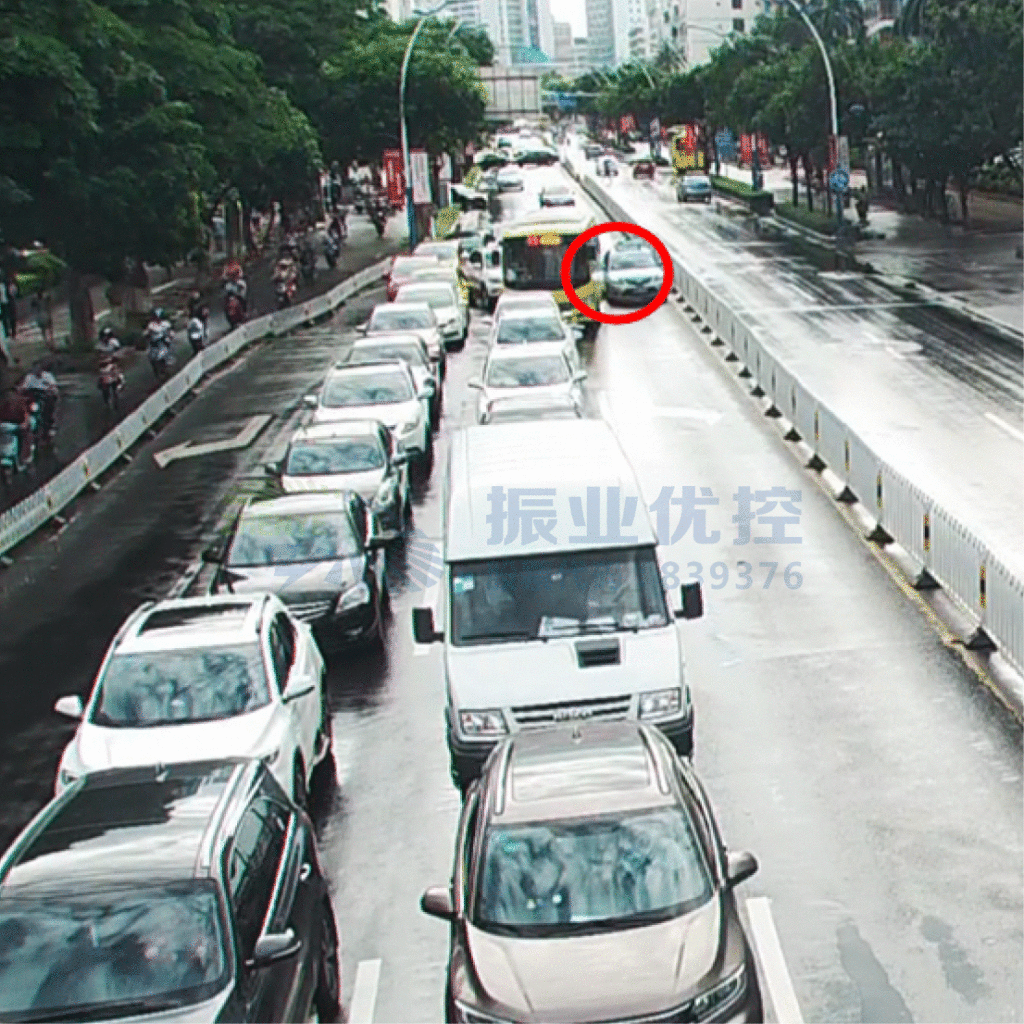 圖4 東進(jìn)口左轉(zhuǎn)車流出現(xiàn)斷流