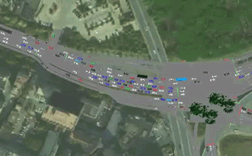 圖11 啟用信號(hào)燈的仿真動(dòng)態(tài)圖