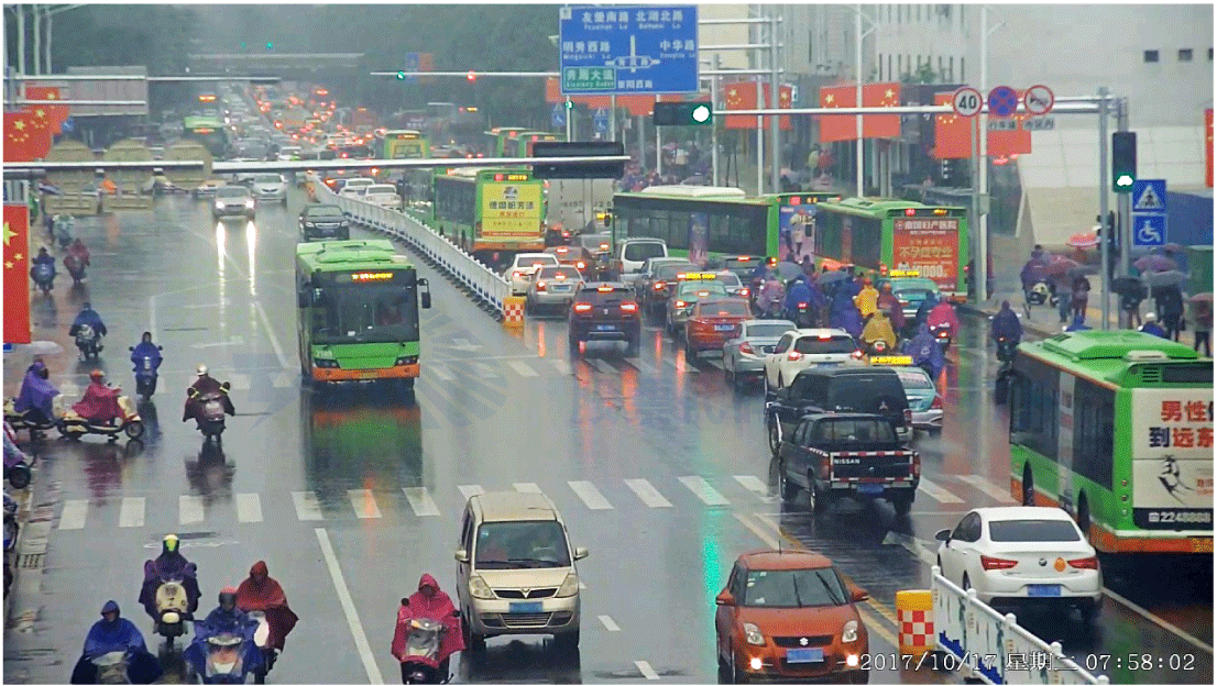 圖7 優(yōu)化前西進(jìn)口早高峰排隊(duì)情況