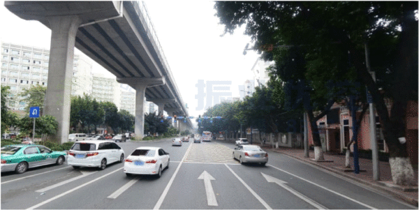 圖7 路口運行預期效果圖