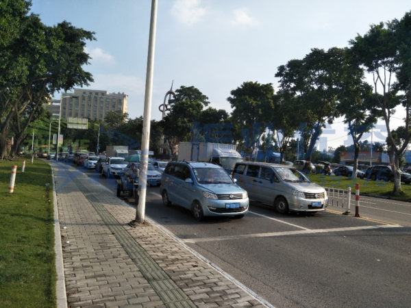 圖5 東南進(jìn)口車流排隊情況