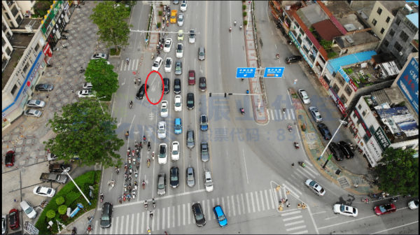 圖13 優(yōu)化后清空左轉(zhuǎn)非機(jī)動(dòng)車(chē)