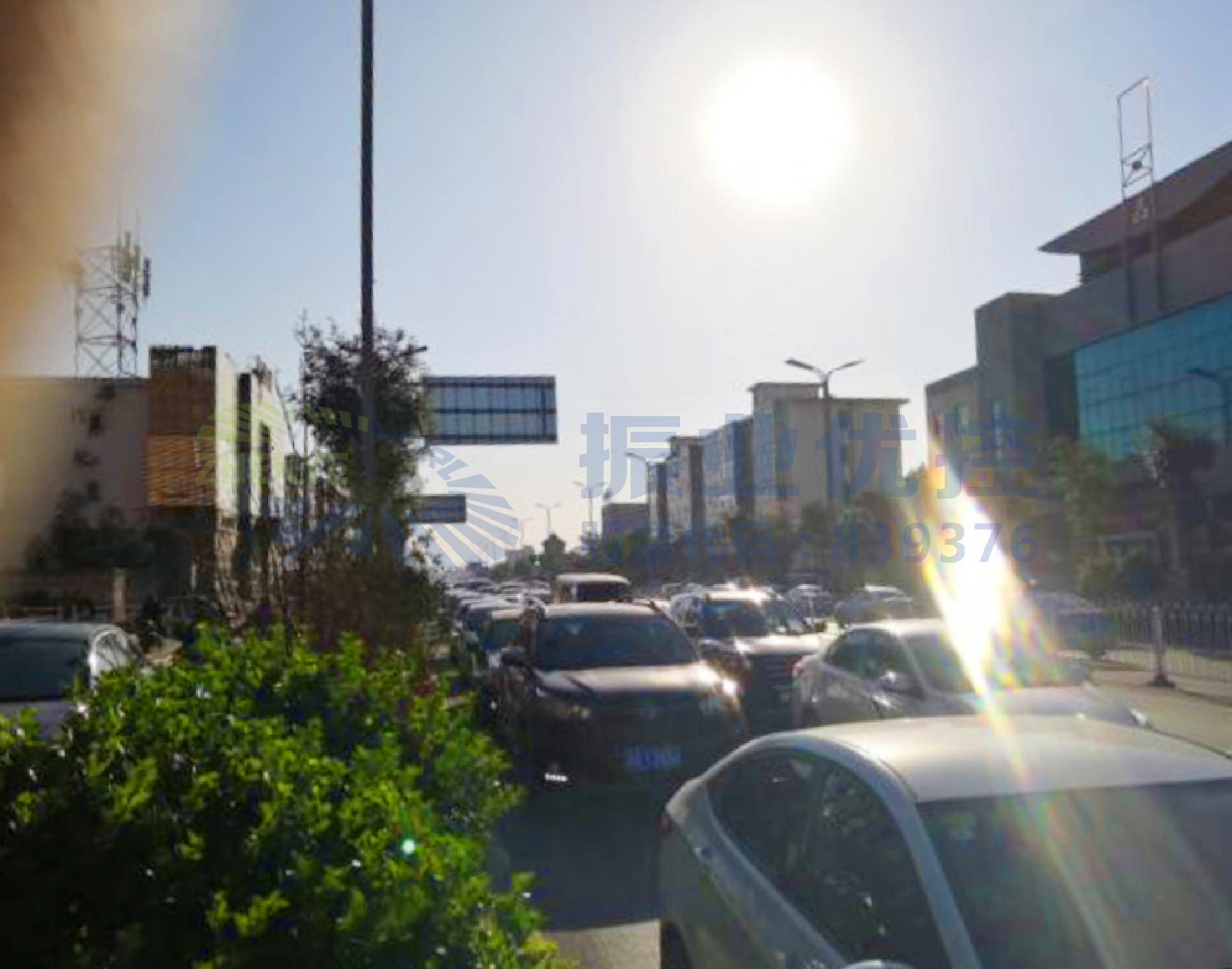 圖4 車(chē)輛排隊(duì)現(xiàn)象