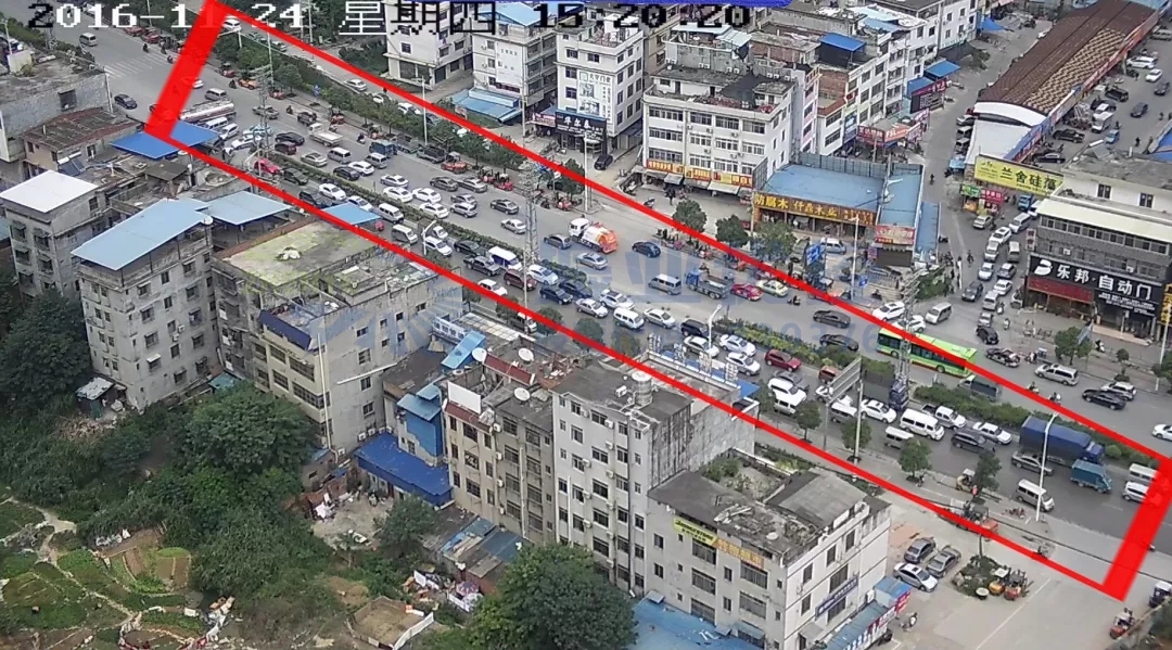 圖4 第一次優(yōu)化前北進口車輛排隊情況