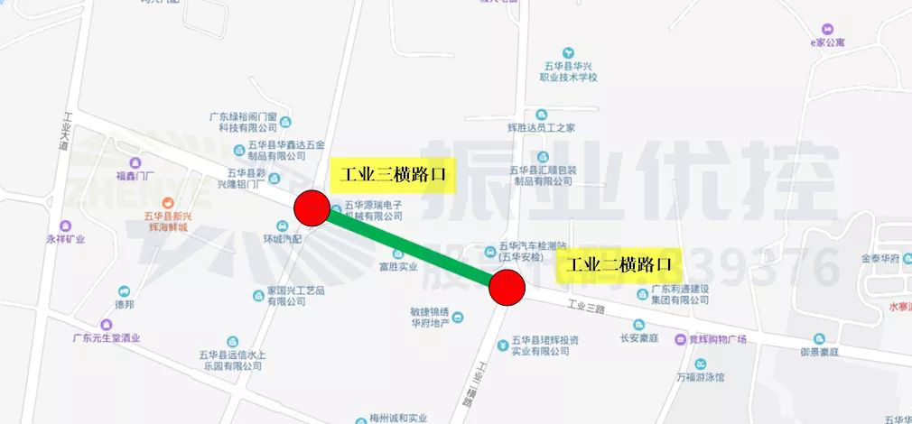 圖1 道路地理位置圖