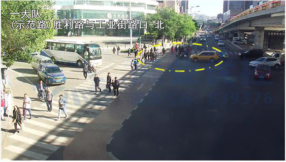 圖5 人車沖突示意圖