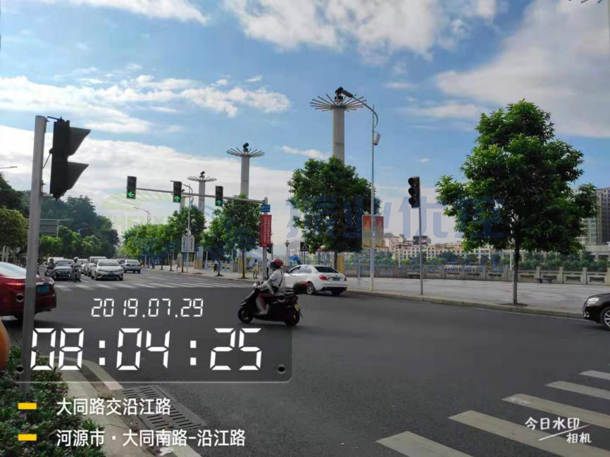 圖9 路口沖突減少，無車輛滯留路口