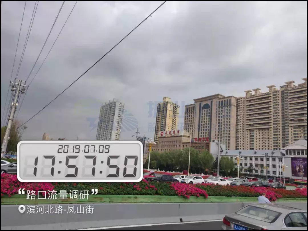 圖2 優(yōu)化橋北南進口車輛回溢