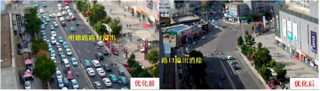 圖12 優(yōu)化前后運(yùn)行效果對比