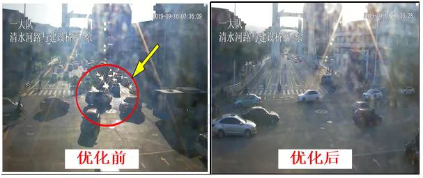 圖11 建設橋優(yōu)化前后對比圖