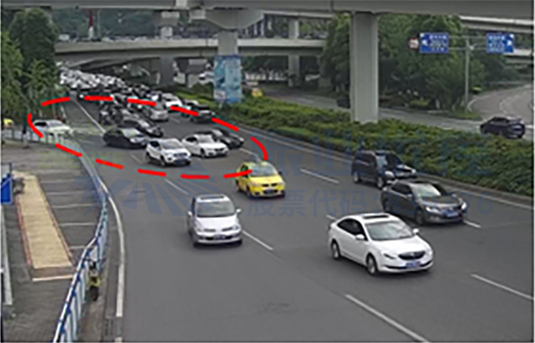 圖2 短距離交織造成沖突