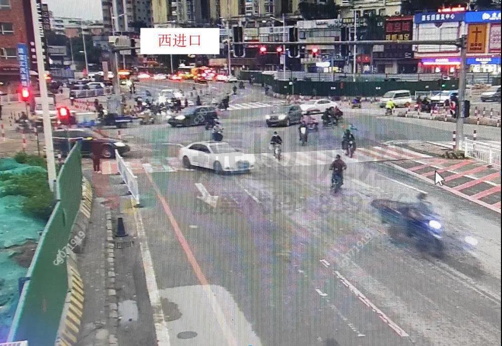 圖14 西進(jìn)口排隊(duì)情況（優(yōu)化后）