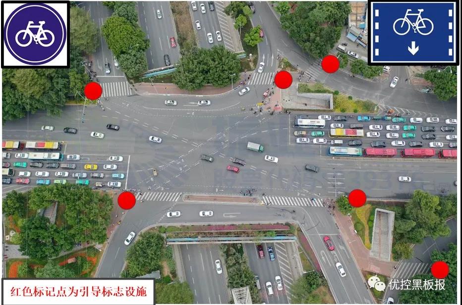 圖8 增設(shè)引導(dǎo)標(biāo)識