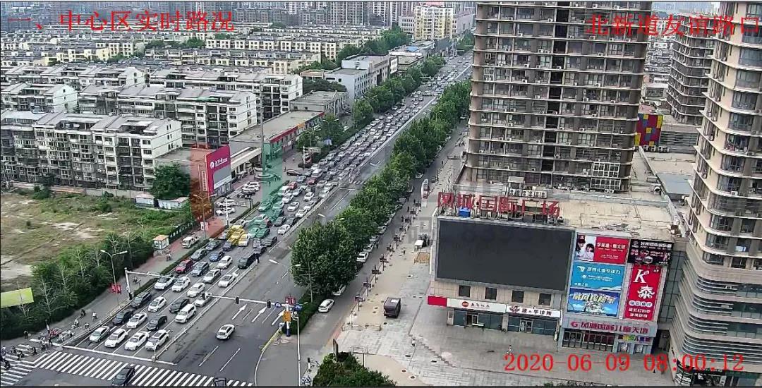 圖3 高峰時期北進(jìn)口流量情況