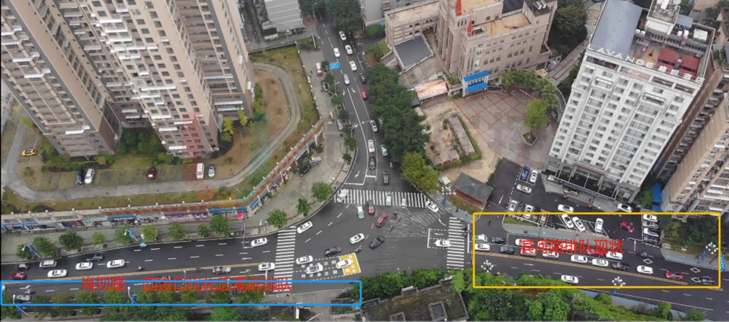 圖16 優(yōu)化后高峰排隊(duì)高空現(xiàn)狀圖