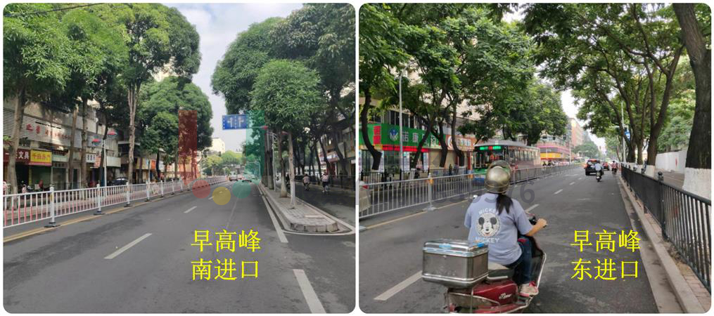 圖24 路口早高峰時(shí)段排隊(duì)情況(優(yōu)化后)