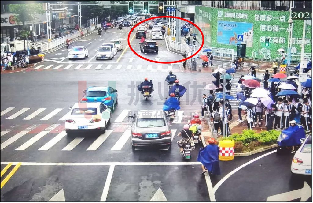 圖6 清和大道-玄真路口（優(yōu)化前）