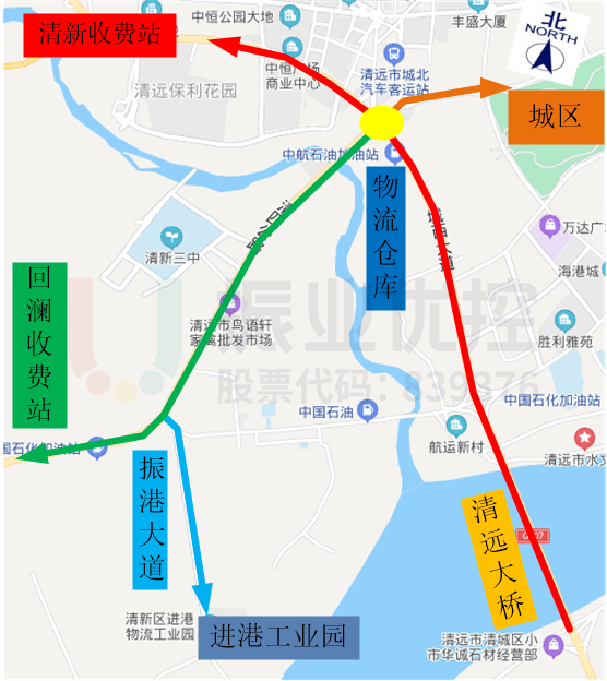 圖4 路口周邊分布圖