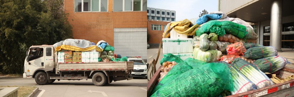 圖2 愛(ài)心物資抵達(dá)邢臺(tái)交警支隊(duì)