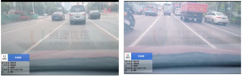 圖2 嘉運(yùn)大道、嘉瑞大道停車情況