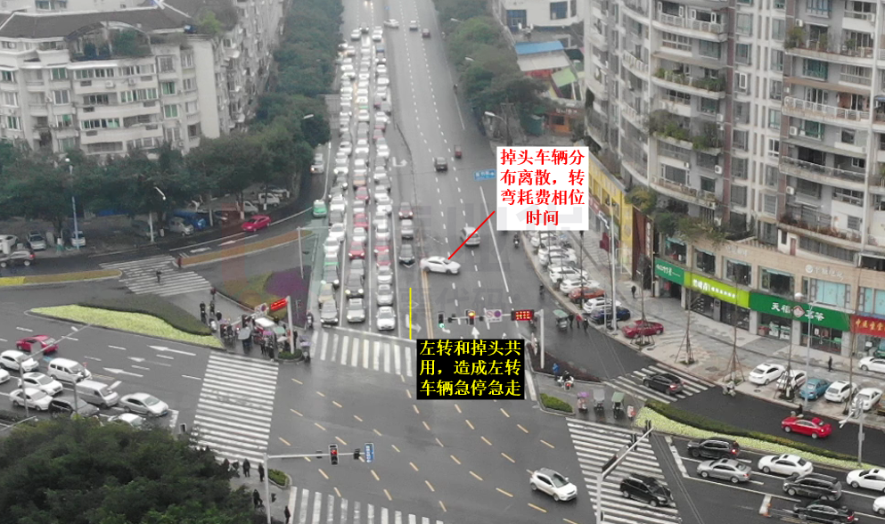 圖4 春華路南段問題示意圖