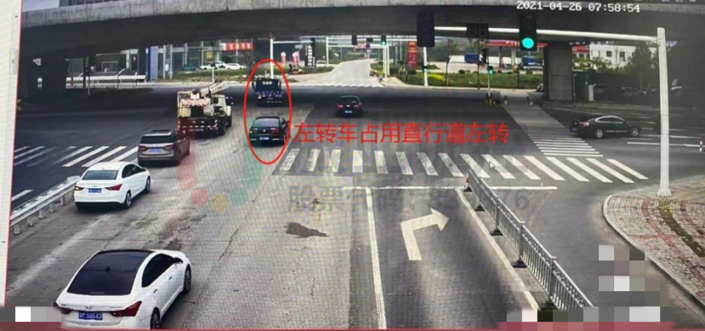 圖5 路口視頻監(jiān)控圖