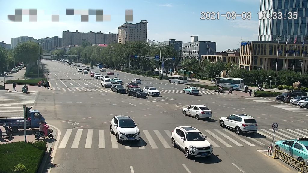 圖11 朝陽大街-中興北路、勝利路-盛華大街路口設(shè)置左轉(zhuǎn)待轉(zhuǎn)區(qū)后