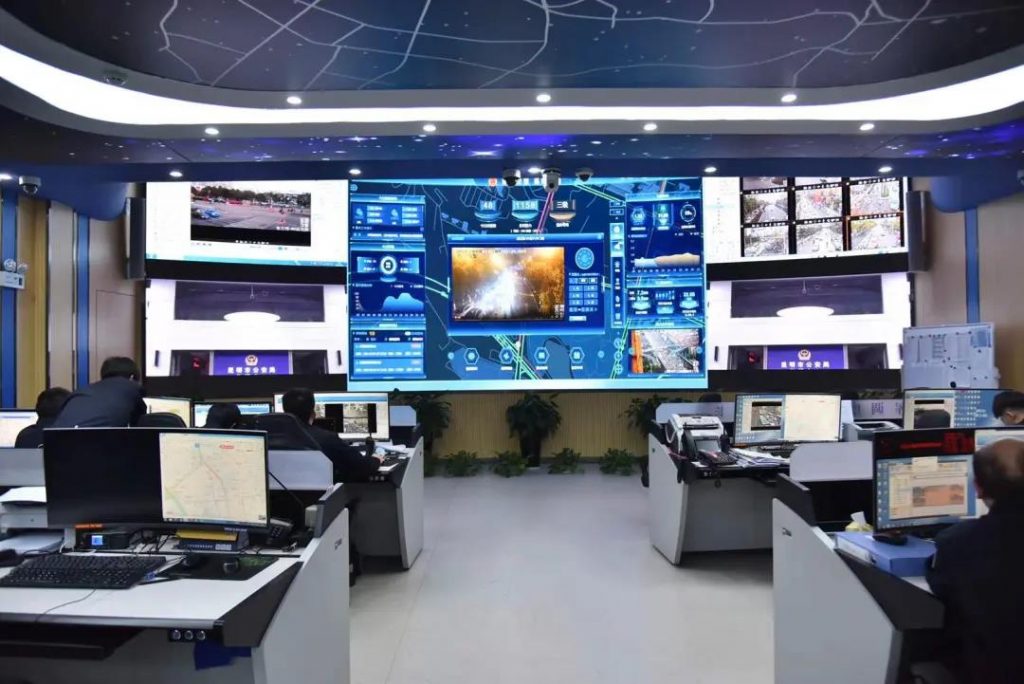 交通保障工作現(xiàn)場