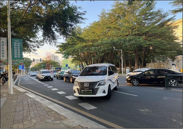 圖4 掉頭車輛影響通行效率