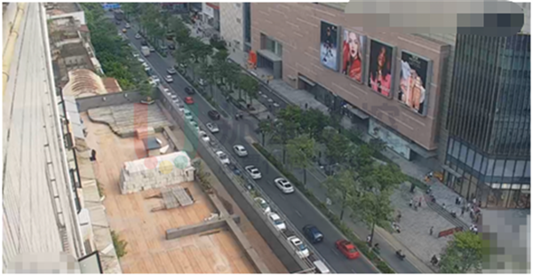 圖8 長(zhǎng)平-金環(huán)路口北進(jìn)口存在回溢