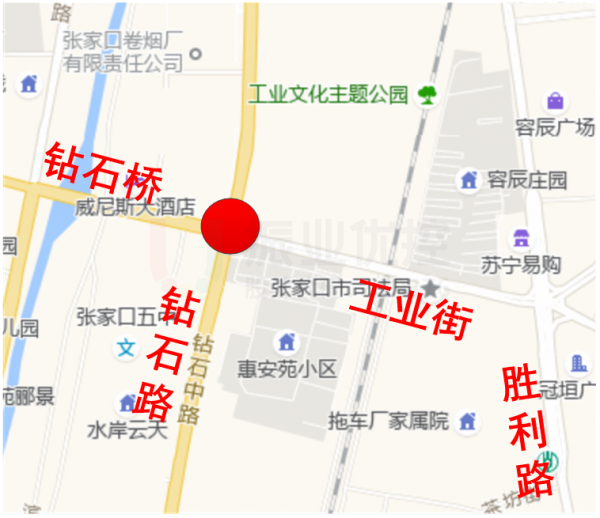 圖1 路口地理位置圖