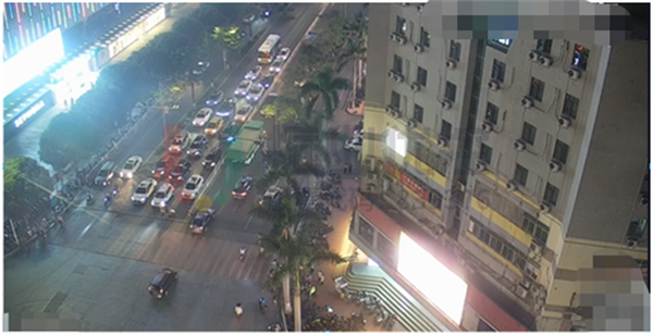 圖15 ?長(zhǎng)平-金環(huán)路口南進(jìn)口排隊(duì)情況（優(yōu)化后）