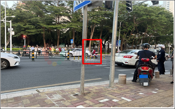 圖3 行人與機動車沖突