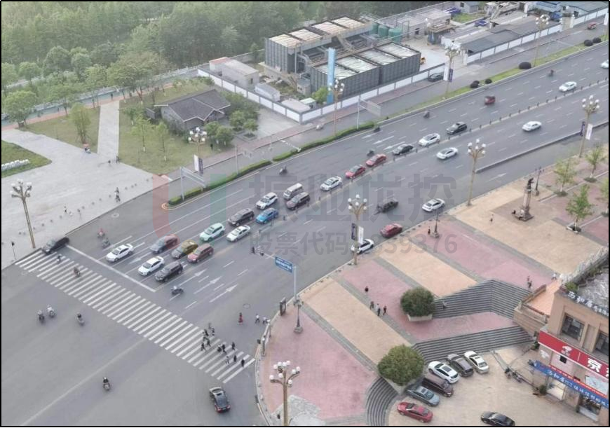 圖9 優(yōu)化后晚高峰北進口左轉(zhuǎn)掉頭車輛排隊情況